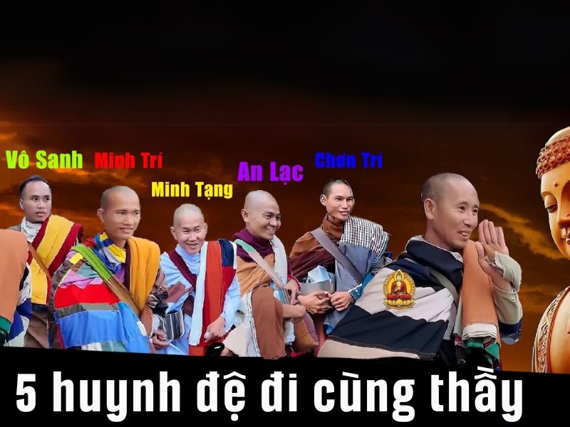 Thầy Thích Minh Tuệ quyết định đi bộ hành về miền đất Phật